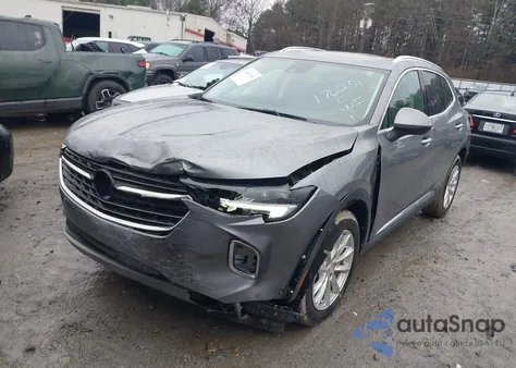 2021 Buick Envision Fwd Preferred from USA, damaged, VIN LRBAZLR45MD176251